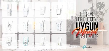 Her İhtiyaca Uygun Wi-Fi Menzil Genişletici TP-Link&rsquo;te
