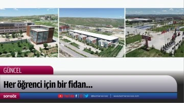 Her &ouml;ğrenci i&ccedil;in bir fidan&hellip;