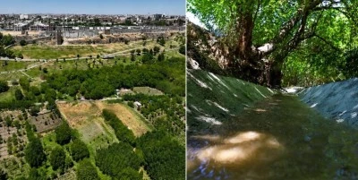Hevsel Bah&ccedil;eleri&rsquo;ne temiz su sağlayan kanal tamamlandı