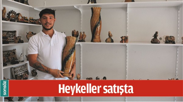 Heykeller satışta