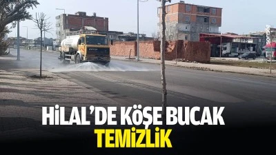 Hilal&rsquo;de k&ouml;şe bucak temizlik