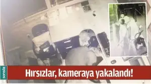 HIRSIZLAR, KAMERAYA YAKALANDI!