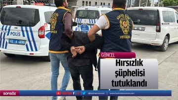 Hırsızlık ş&uuml;phelisi tutuklandı