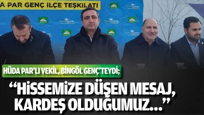 &ldquo;Hissemize d&uuml;şen mesaj, kardeş olduğumuz&hellip;&rdquo;