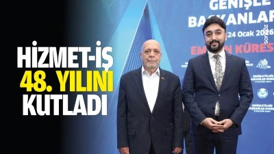 Hizmet-İş, 48. yılını kutladı