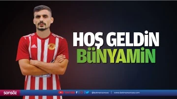 Hoş geldin B&uuml;nyamin&hellip;
