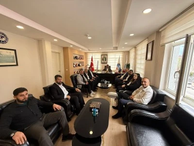 H&Uuml;DA PAR'dan Antalya&rsquo;da oda başkanlarına 'hayırlı olsun' ziyareti