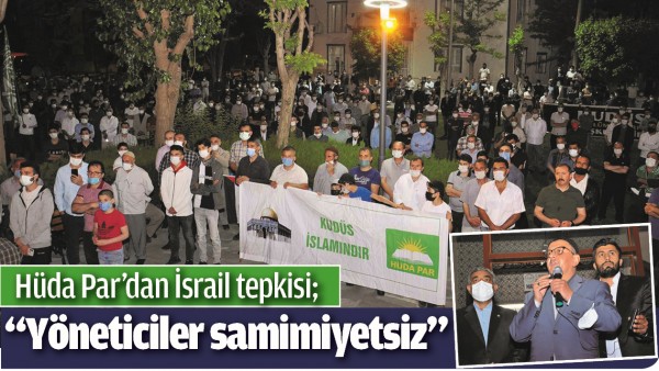 H&Uuml;DA PAR&rsquo;DAN İSRAİL TEPKİSİ