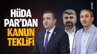 H&uuml;da Par&rsquo;dan kanun teklifi