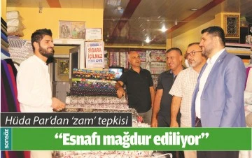 H&Uuml;DA PAR&rsquo;DAN &lsquo;ZAM&rsquo; TEPKİSİ
