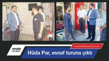 H&uuml;da Par, esnaf turuna &ccedil;ıktı