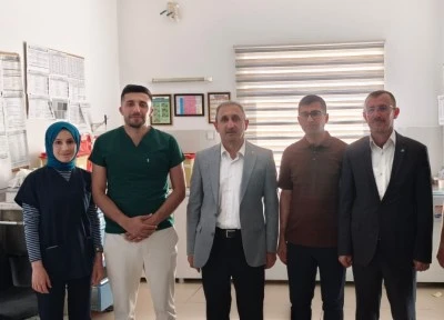 H&Uuml;DA PAR Gaziantep Milletvekili Demir, İdil'de ziyaretlerde bulundu