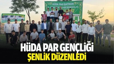 H&uuml;da Par gen&ccedil;liği, şenlik d&uuml;zenledi