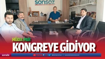 H&uuml;da Par kongreye gidiyor