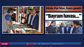 H&uuml;da Par&rsquo;lılar, fuarı gezdi