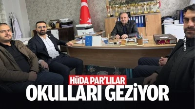 H&uuml;da Par&rsquo;lılar, okulları geziyor