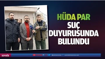 H&uuml;da Par, su&ccedil; duyurusunda bulundu