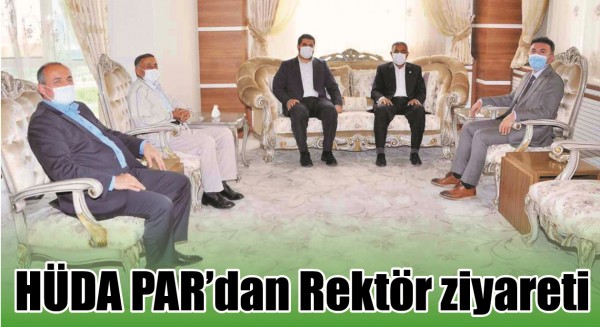 H&Uuml;DA PAR&rsquo;DAN REKT&Ouml;R ZİYARETİ