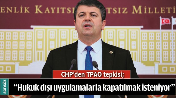 &ldquo;Hukuk dışı uygulamalarla kapatılmak isteniyor&rdquo;