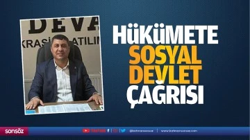 H&uuml;k&uuml;mete sosyal devlet &ccedil;ağrısı