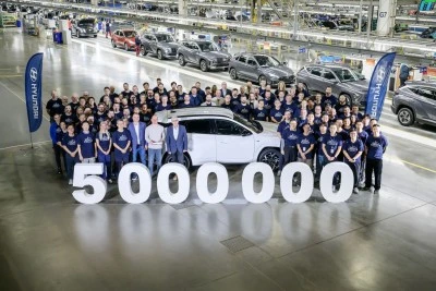 Hyundai &Ccedil;ekya fabrikasında 5 milyonuncu aracını &uuml;retti
