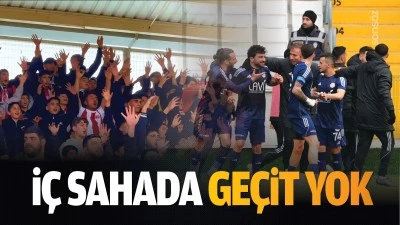 İ&ccedil; sahada ge&ccedil;it yok