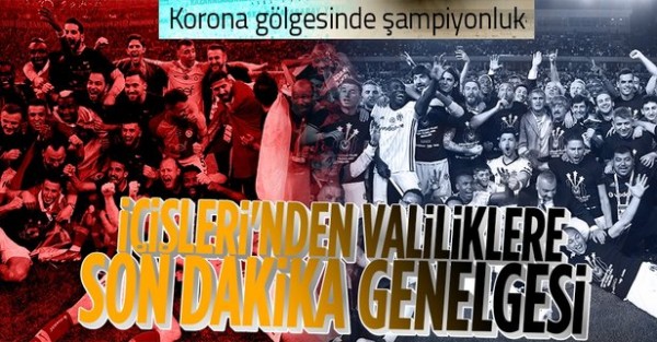 İ&ccedil;işleri Bakanlığı, valilikleri uyardı