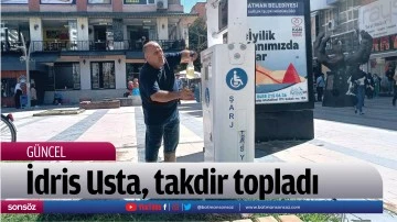 İdris Usta, takdir topladı