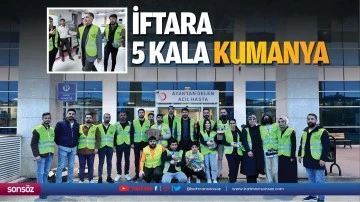 İftara 5 kala kumanya&hellip;