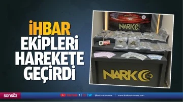 İhbar, ekipleri harekete ge&ccedil;irdi