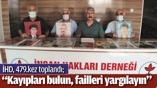 İHD, 479.KEZ TOPLANDI