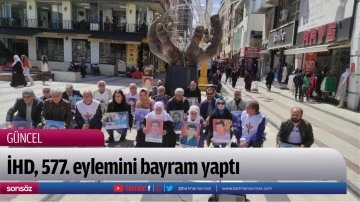 İHD, 577. eylemini bayram yaptı