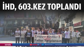 İHD, 603.kez toplandı
