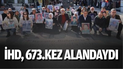 İHD, 673.kez alandaydı