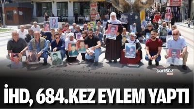 İHD, 684.kez eylem yaptı