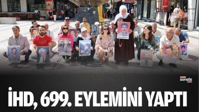 İHD, 699. eylemini yaptı