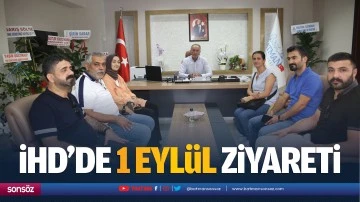 İHD&rsquo;de 1 Eyl&uuml;l ziyareti&hellip;