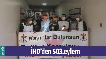 İHD&rsquo;DEN 503.EYLEM