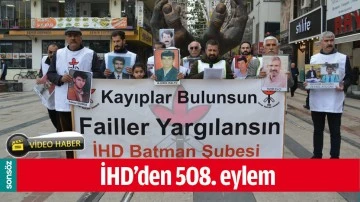 İHD&rsquo;DEN 508. EYLEM