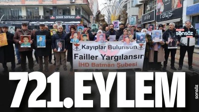 İHD&rsquo;den 721.eylem