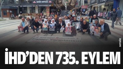 İHD&rsquo;den 735. eylem