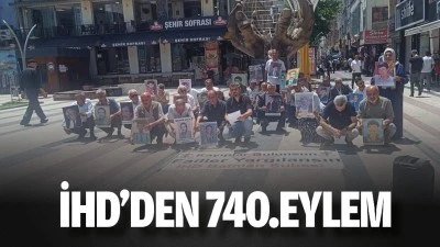 İHD&rsquo;den 740.eylem