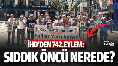 İHD&rsquo;den 742.eylem