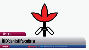 İHD&rsquo;den istifa &ccedil;ağrısı