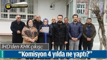 İHD&rsquo;DEN KHK &Ccedil;IKIŞI