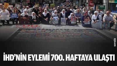 İHD&rsquo;nin eylemi 700. haftaya ulaştı