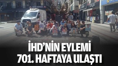 İHD&rsquo;nin eylemi 701. haftaya ulaştı