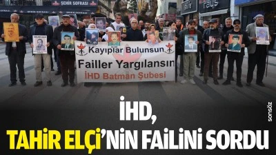 İHD, Tahir El&ccedil;i&rsquo;nin failini sordu