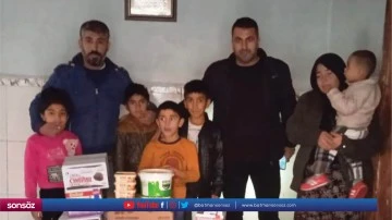 İhtiya&ccedil; sahibi aileye yardım eli
