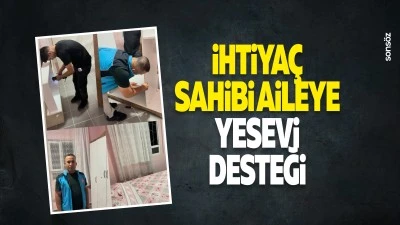 İhtiya&ccedil; sahibi aileye Yesevi desteği